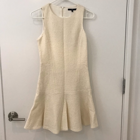 NWOT Tibi Kai Boiled Wool Flirty Dress, Sz 2 - Picture 3 of 5